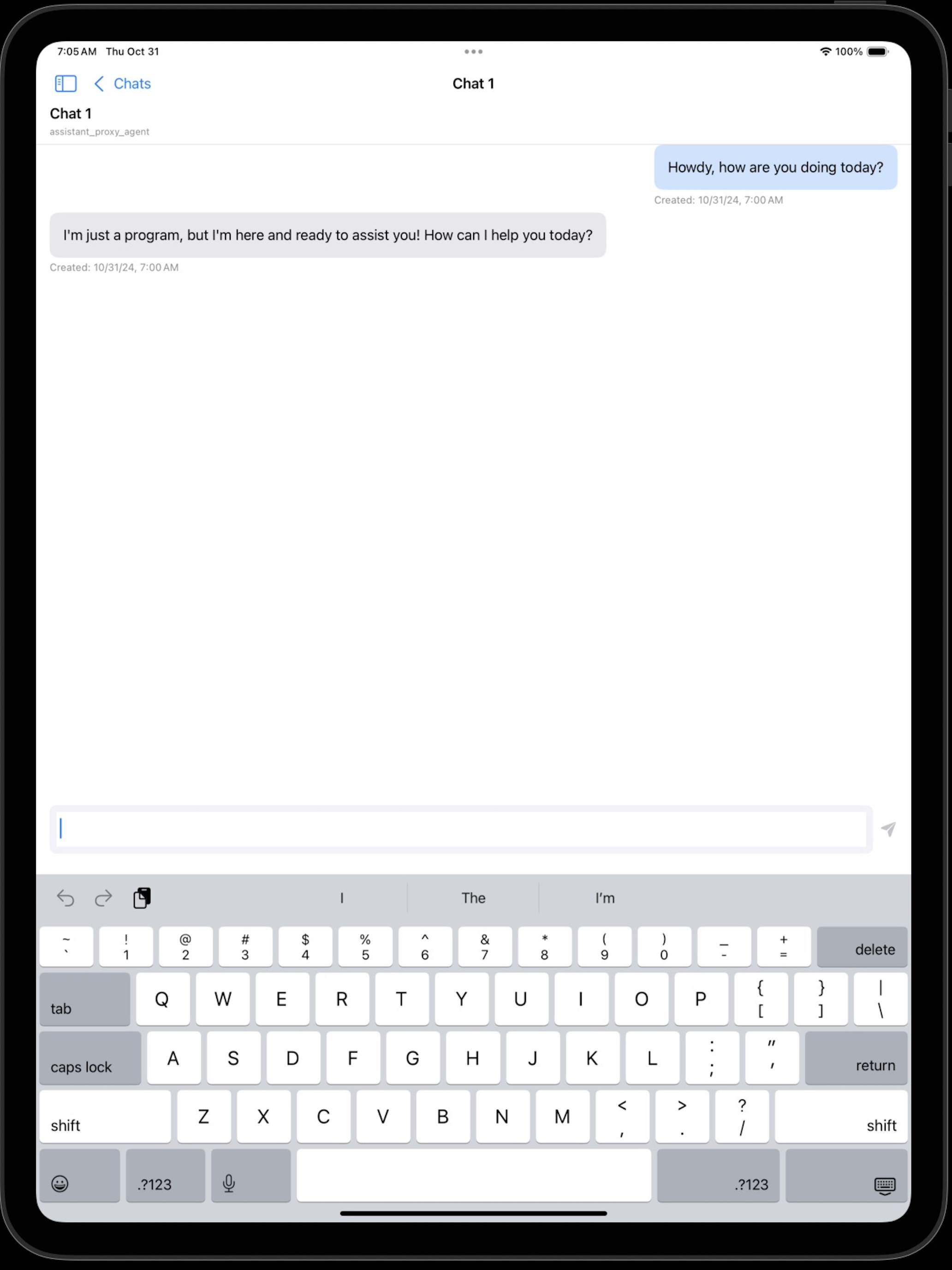 Supa-Flow Chat Interface